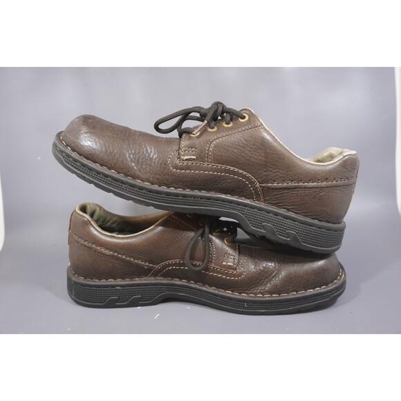 Merrell World Rambler Stollen Shoes Mens Sz 12 Brown Leather Lace Up J45127 main image 7